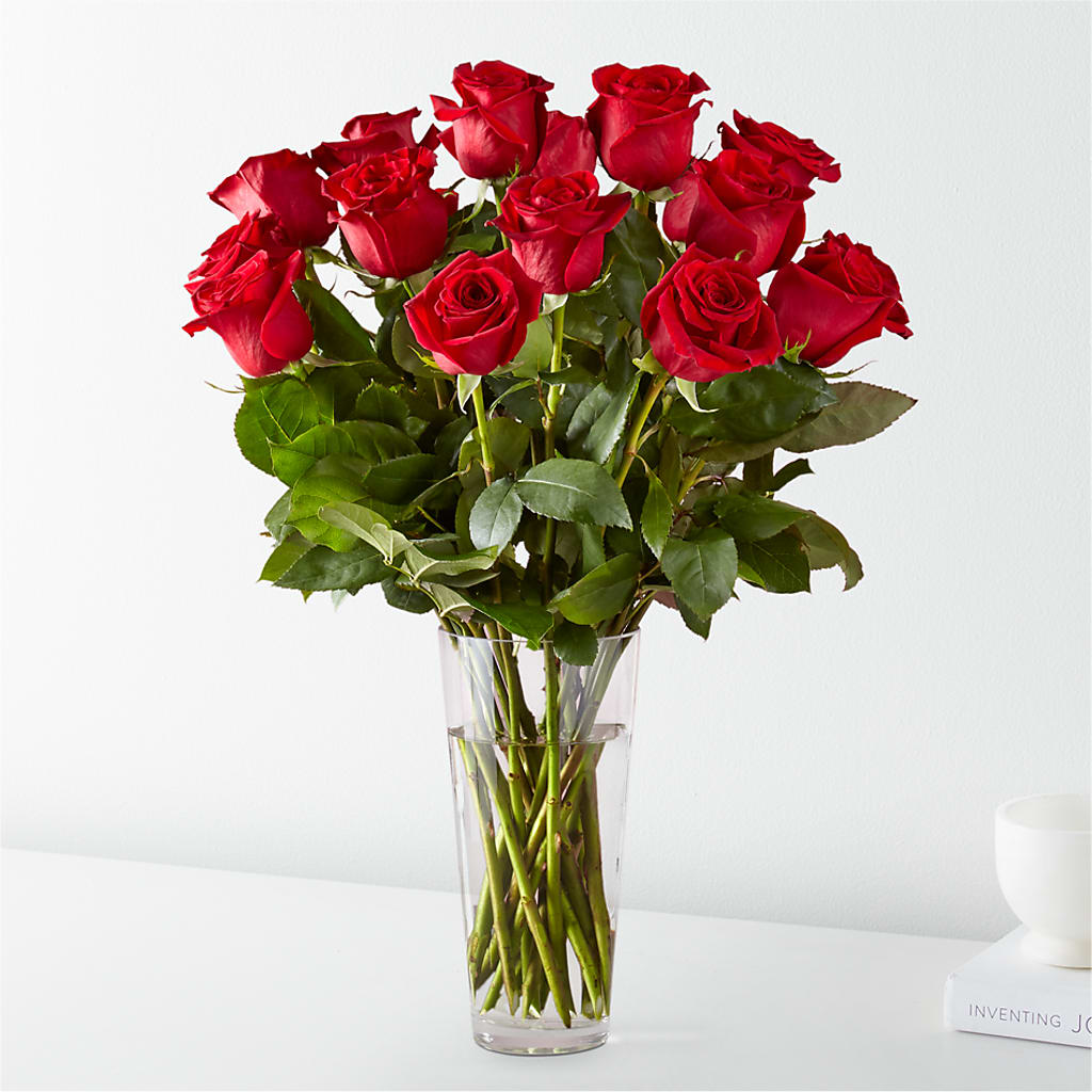 Long Stem Red Rose Bouquet – Vanessa Florist Corp, Brooklyn NY
