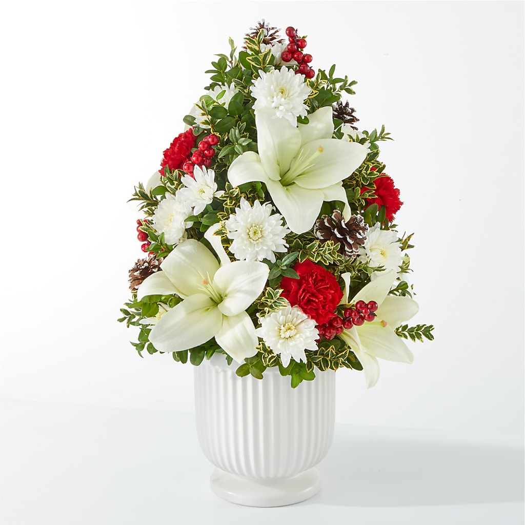 Festive Moments Tree – Vanessa Florist Corp, Brooklyn NY