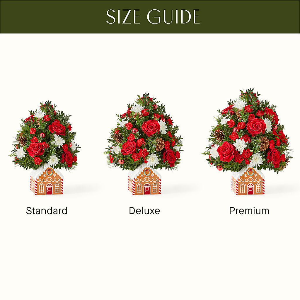 Spiced Gingerbread Tree – Vanessa Florist Corp, Brooklyn NY