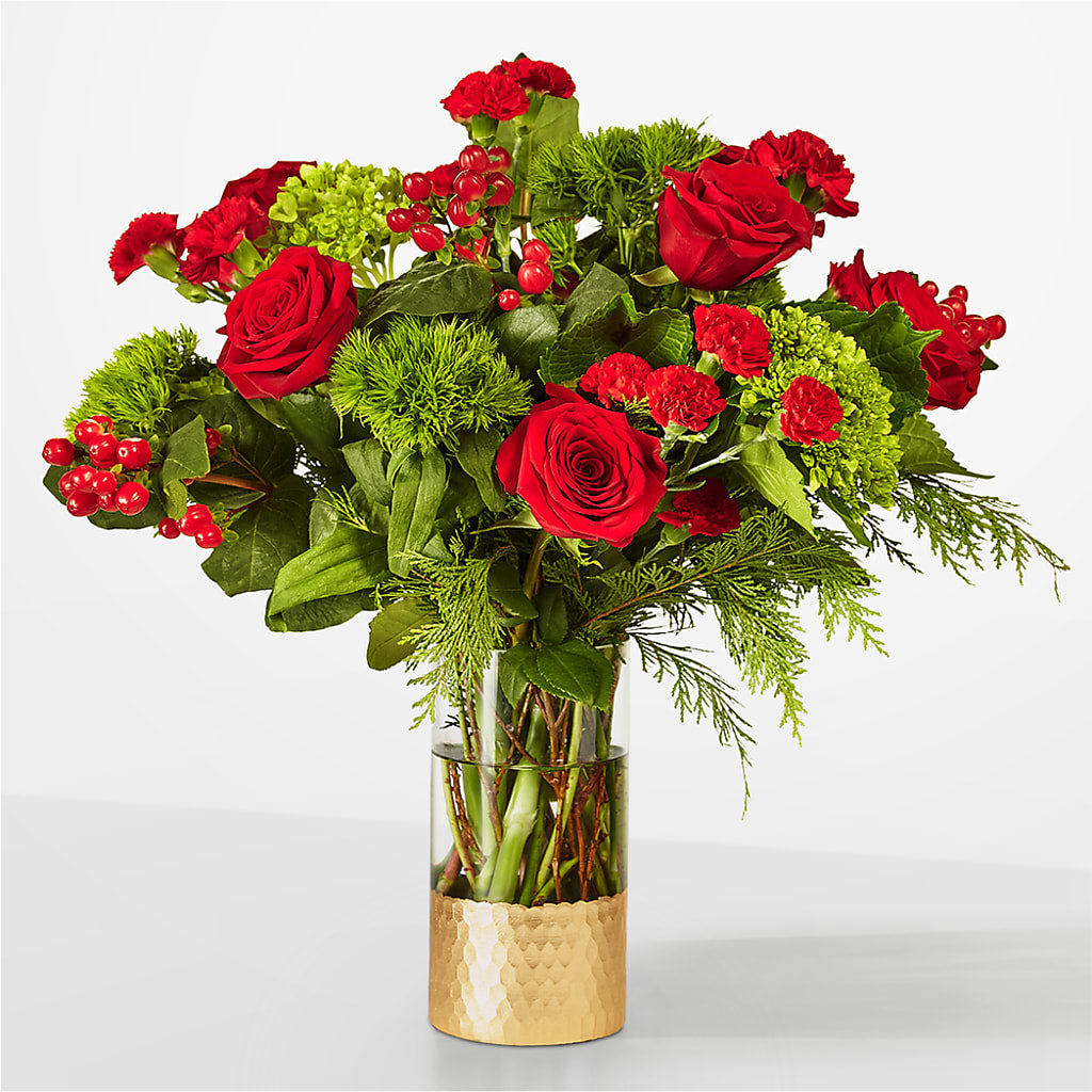 Plaid Throw Bouquet – Vanessa Florist Corp, Brooklyn NY