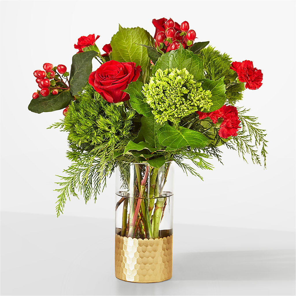 Plaid Throw Bouquet – Vanessa Florist Corp, Brooklyn NY