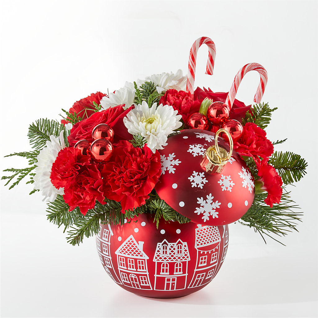 Cheer in the Air Ornament – Vanessa Florist Corp, Brooklyn NY