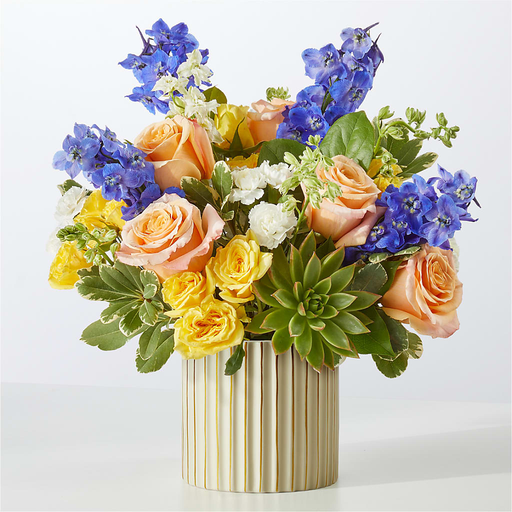 Cobalt Reverie Bouquet – Vanessa Florist Corp, Brooklyn NY
