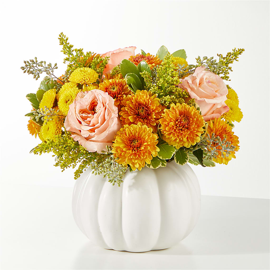 Peachy Pumpkin – Vanessa Florist Corp, Brooklyn NY