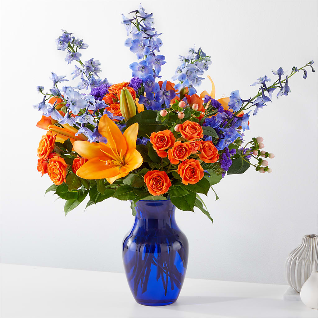 Radiant Citrus Bouquet – Vanessa Florist Corp, Brooklyn NY