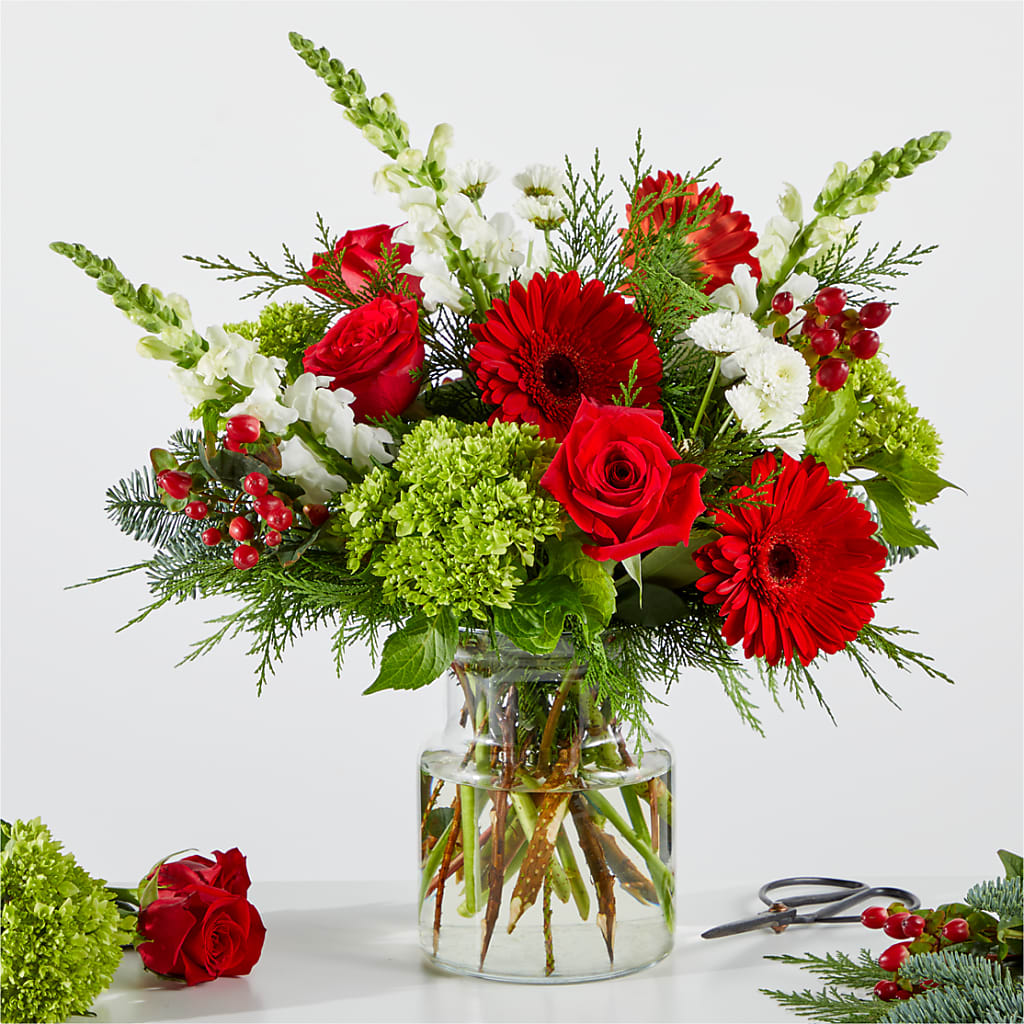 Merry Moment Bouquet – A Florist Original – Vanessa Florist Corp, Brooklyn NY
