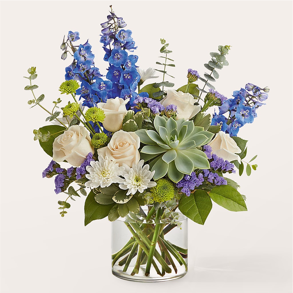 Cerulean Waves Bouquet – Vanessa Florist Corp, Brooklyn NY