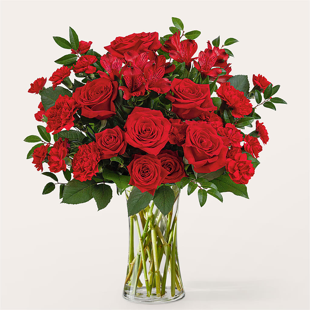 Brilliant Ruby Bouquet – Vanessa Florist Corp, Brooklyn NY