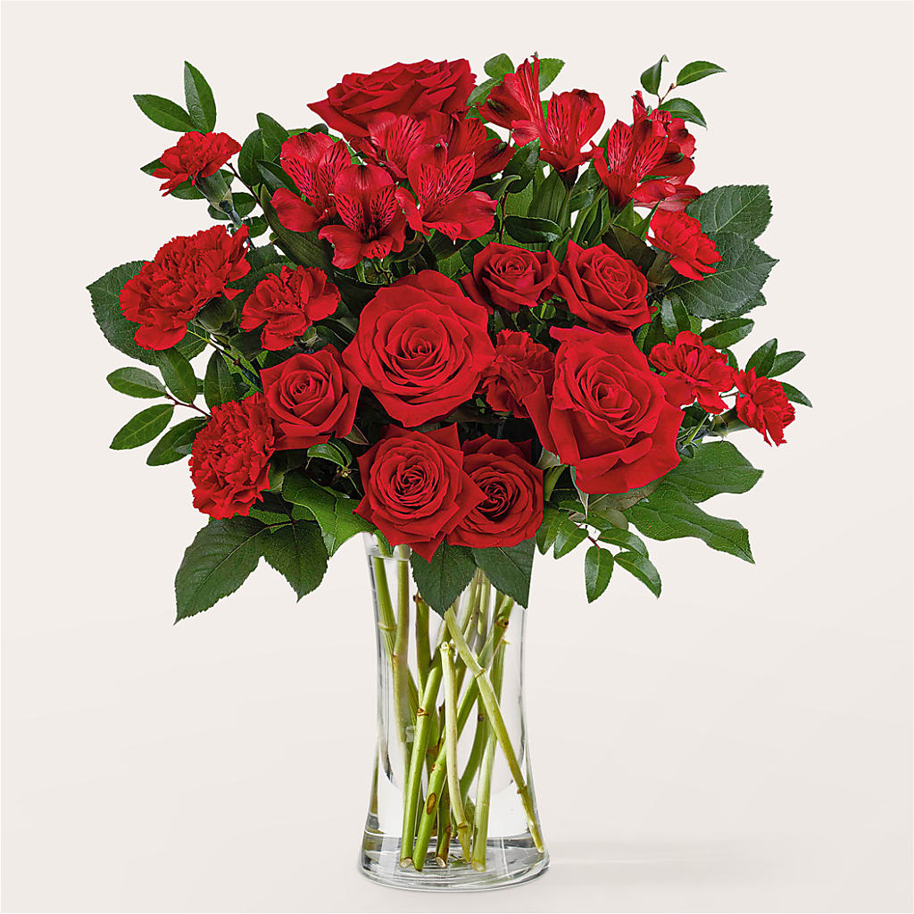 Brilliant Ruby Bouquet – Vanessa Florist Corp, Brooklyn NY