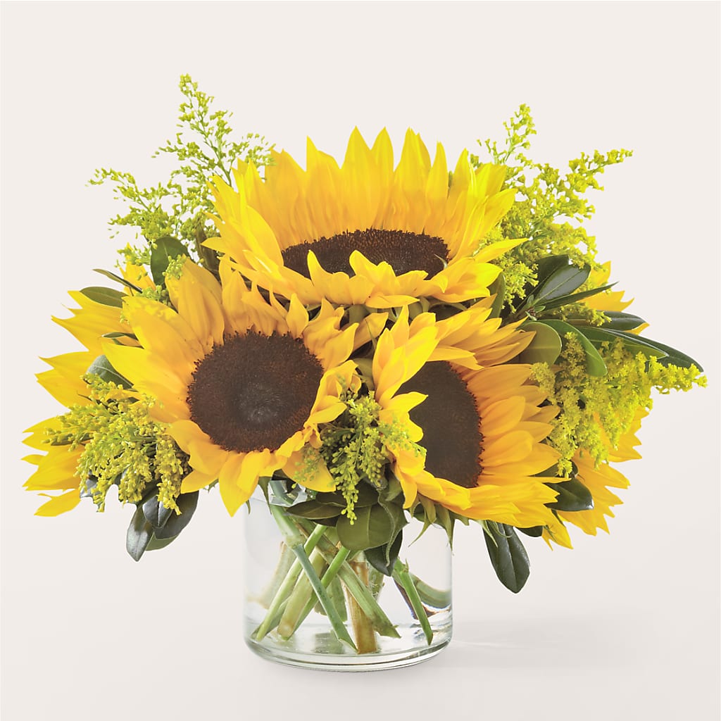 Beaming Sunflower Bouquet – Vanessa Florist Corp, Brooklyn NY