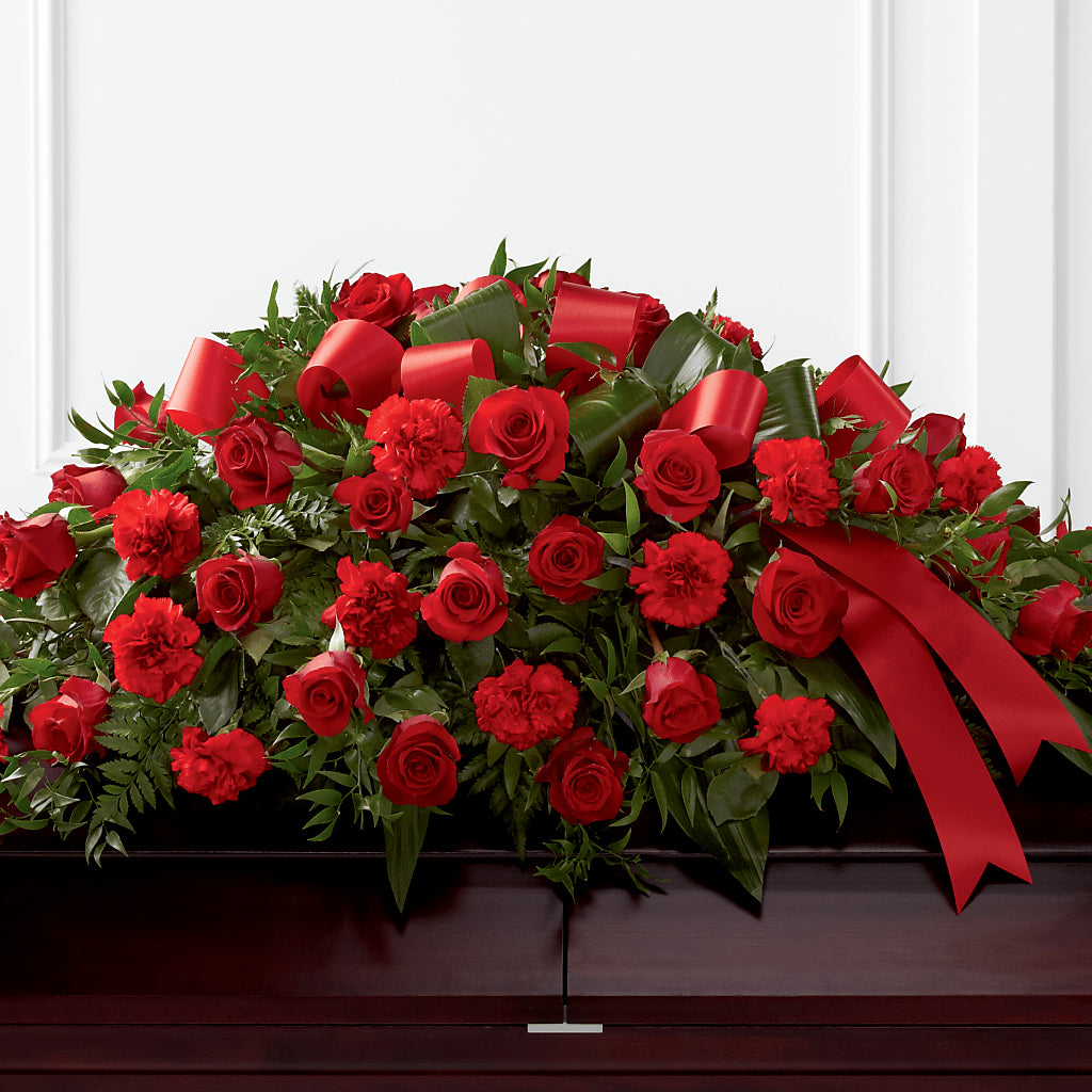 Tribute of Life Casket Spray – Vanessa Florist Corp, Brooklyn NY