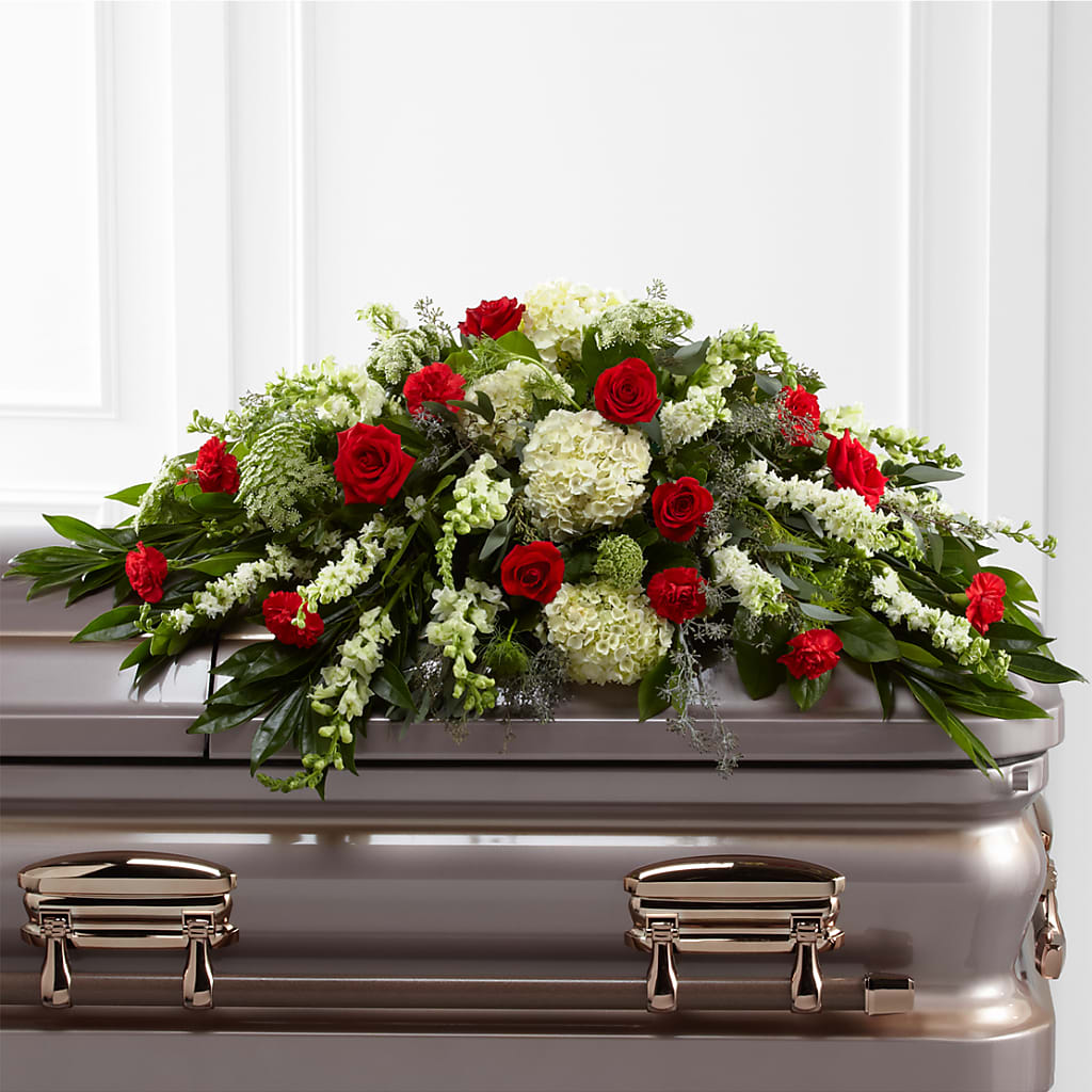 Sincerity Casket Spray – Vanessa Florist Corp, Brooklyn NY