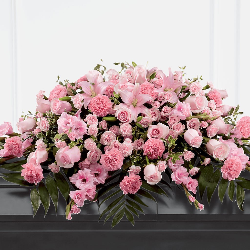 Garden of Comfort Casket Spray (Standard) – Vanessa Florist Corp, Brooklyn NY