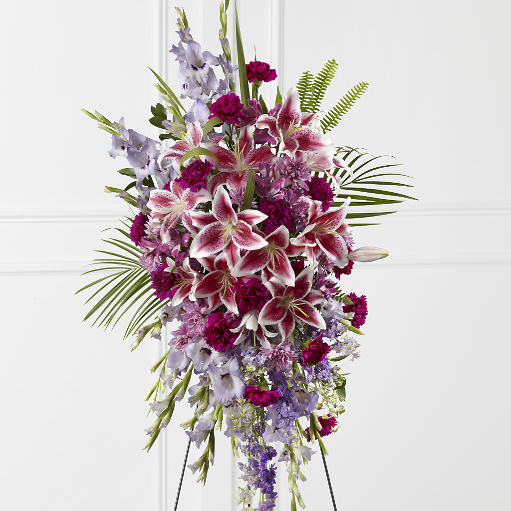Tender Touch Standing Spray – Vanessa Florist Corp, Brooklyn NY