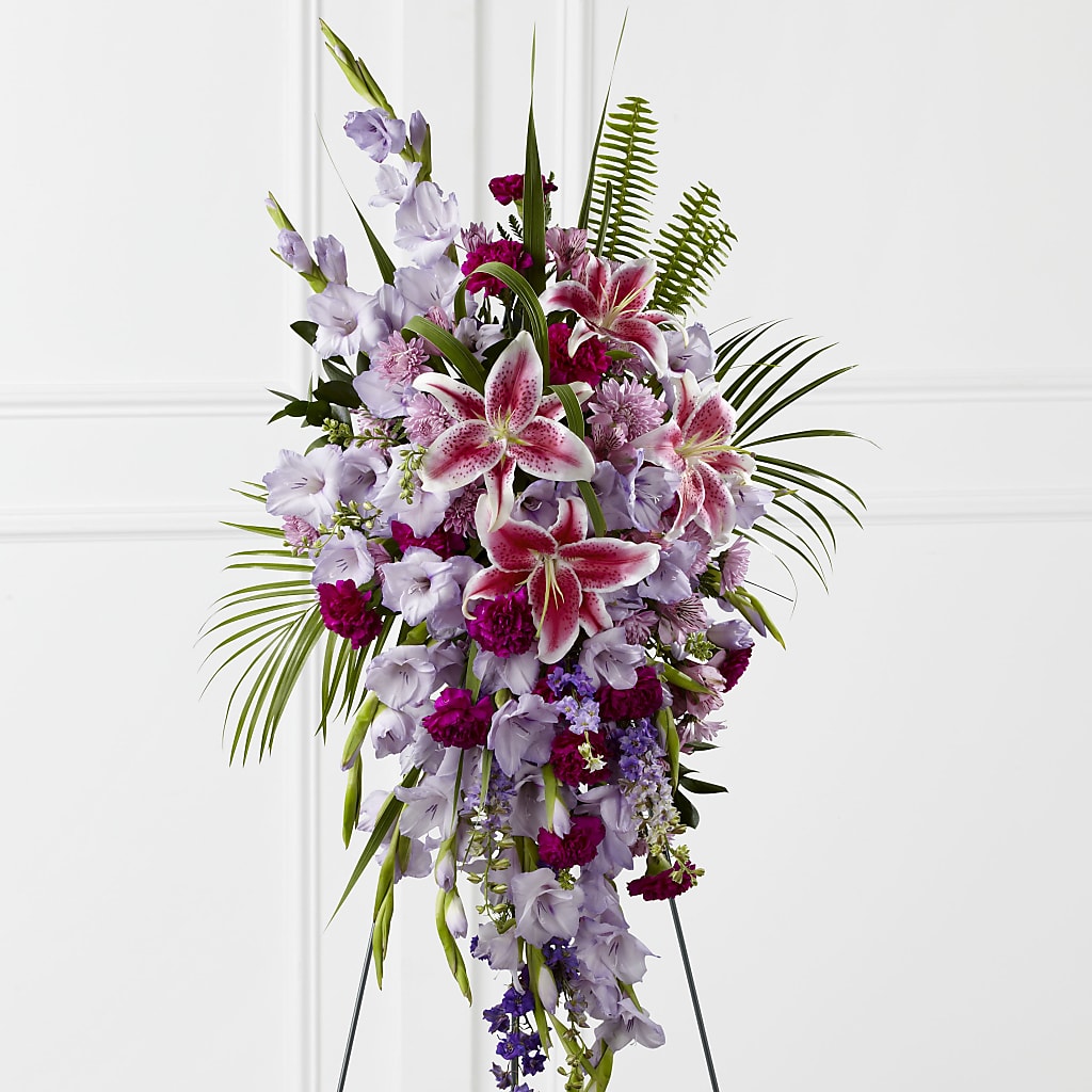 Tender Touch Standing Spray – Vanessa Florist Corp, Brooklyn NY