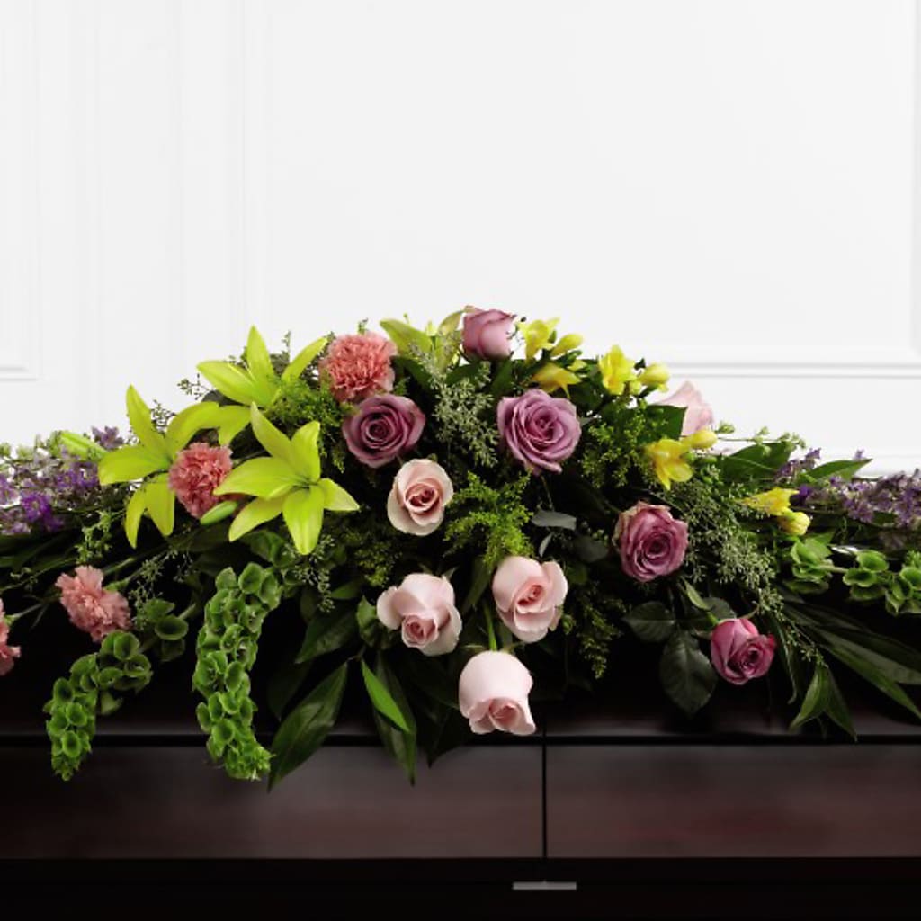 Forever Beloved Casket Spray – Vanessa Florist Corp, Brooklyn NY