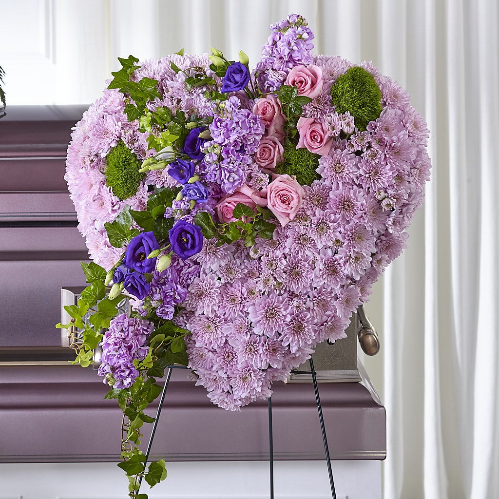 Treasured Love Standing Heart – Vanessa Florist Corp, Brooklyn NY
