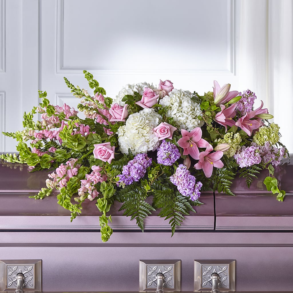 Life's Gratitude Casket Spray – Vanessa Florist Corp, Brooklyn NY