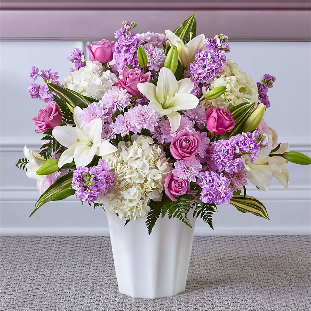 Heaven Sent Floor Basket – Vanessa Florist Corp, Brooklyn NY