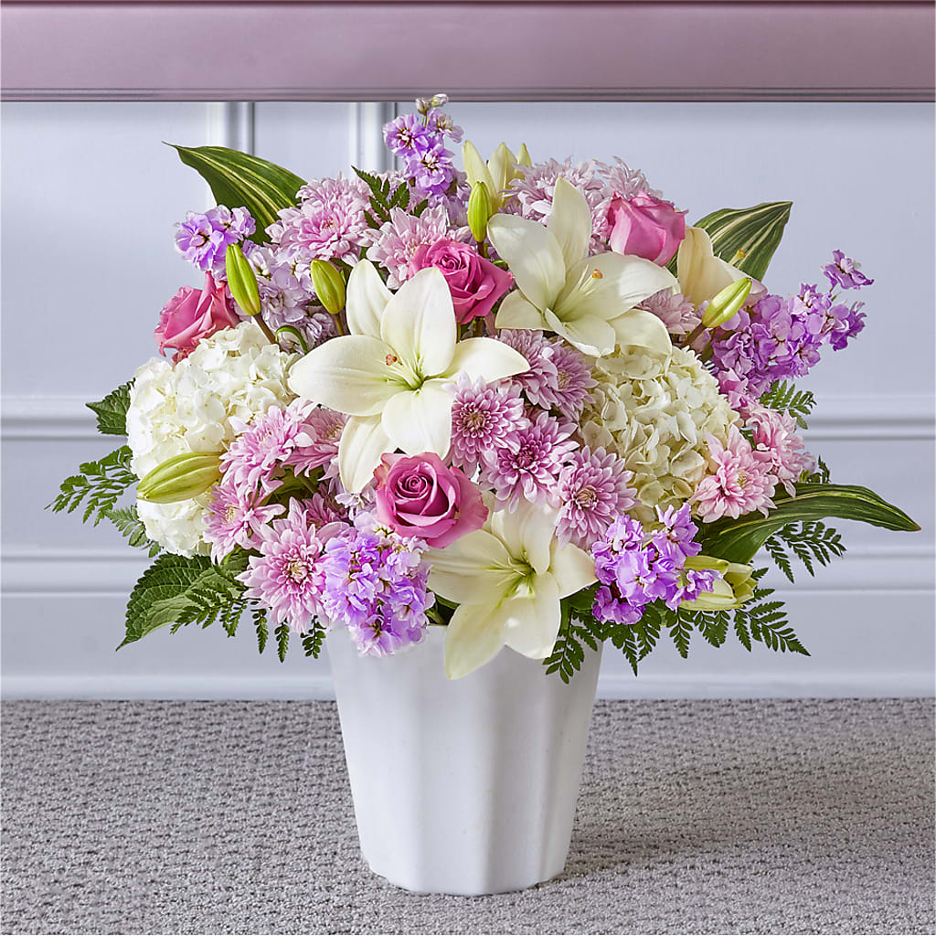 Heaven Sent Floor Basket – Vanessa Florist Corp, Brooklyn NY