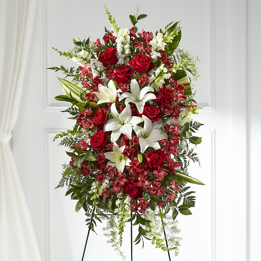 Everlasting Memory Standing Spray – Vanessa Florist Corp, Brooklyn NY