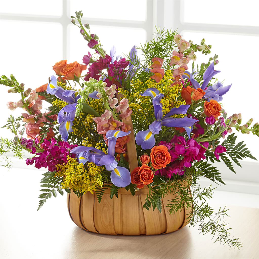 Garden of Life Basket – Vanessa Florist Corp, Brooklyn NY