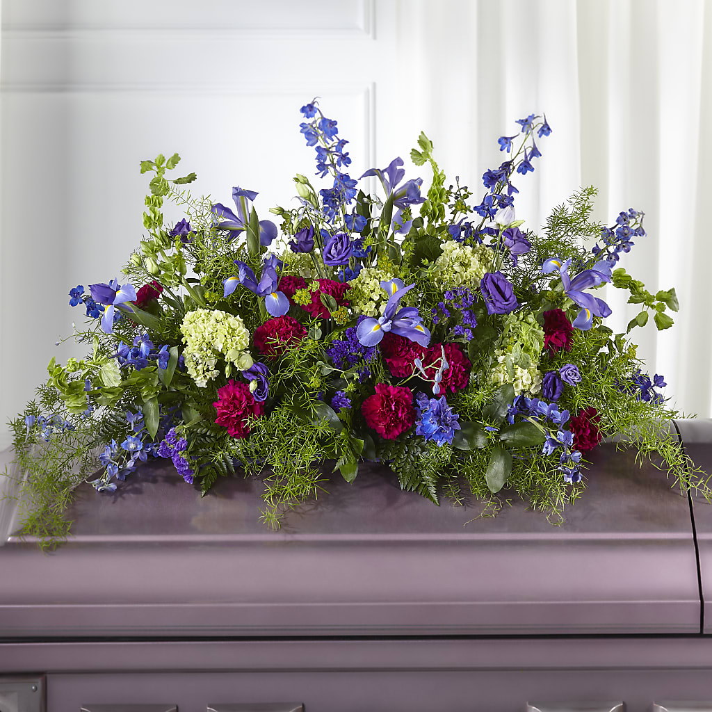 Always Treasured Casket Spray – Vanessa Florist Corp, Brooklyn NY