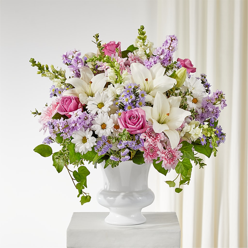 Remarkable Life Urn Arrangement – Vanessa Florist Corp, Brooklyn NY