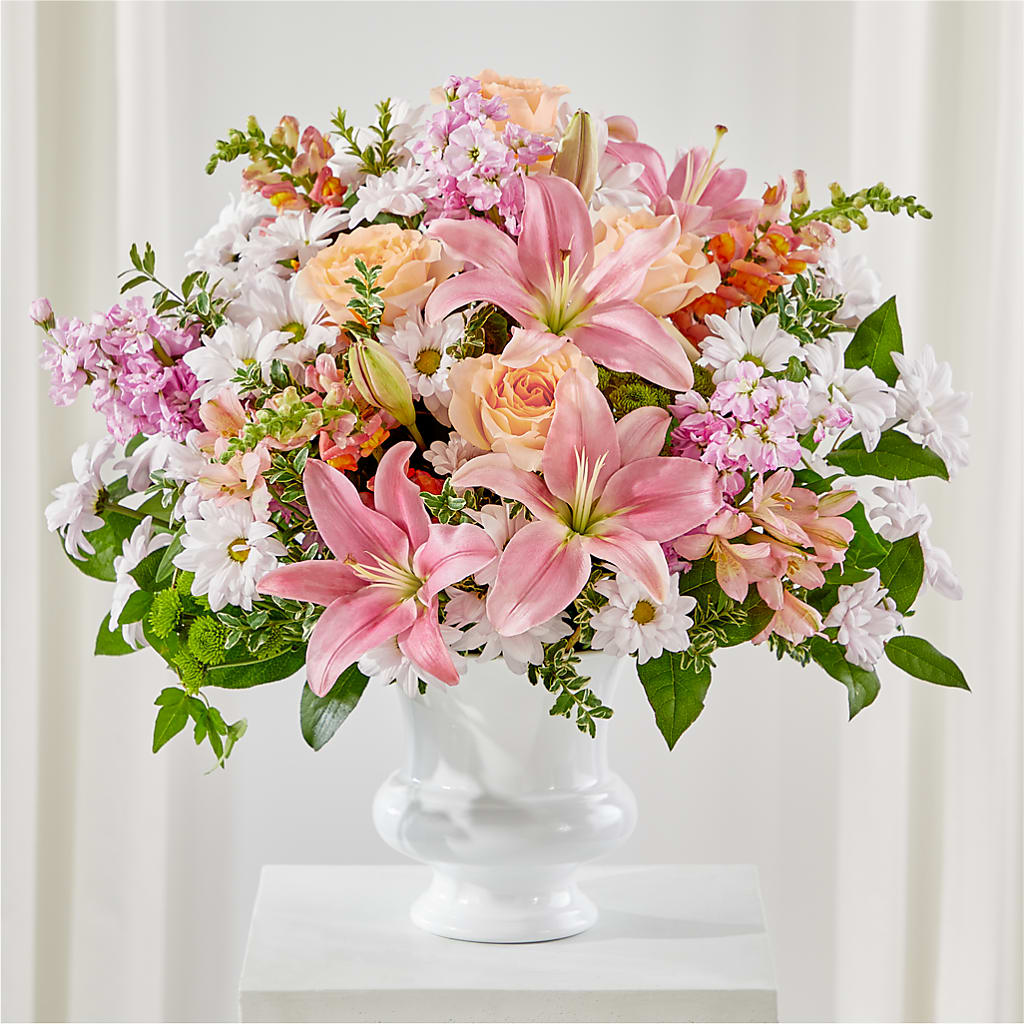 Heartfelt Gesture Urn Arrangement – Vanessa Florist Corp, Brooklyn NY