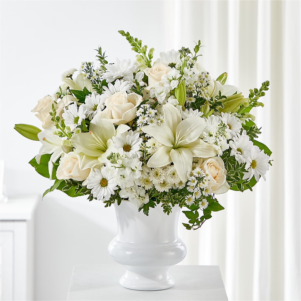 Uplifting Urn Arrangement – Vanessa Florist Corp, Brooklyn NY