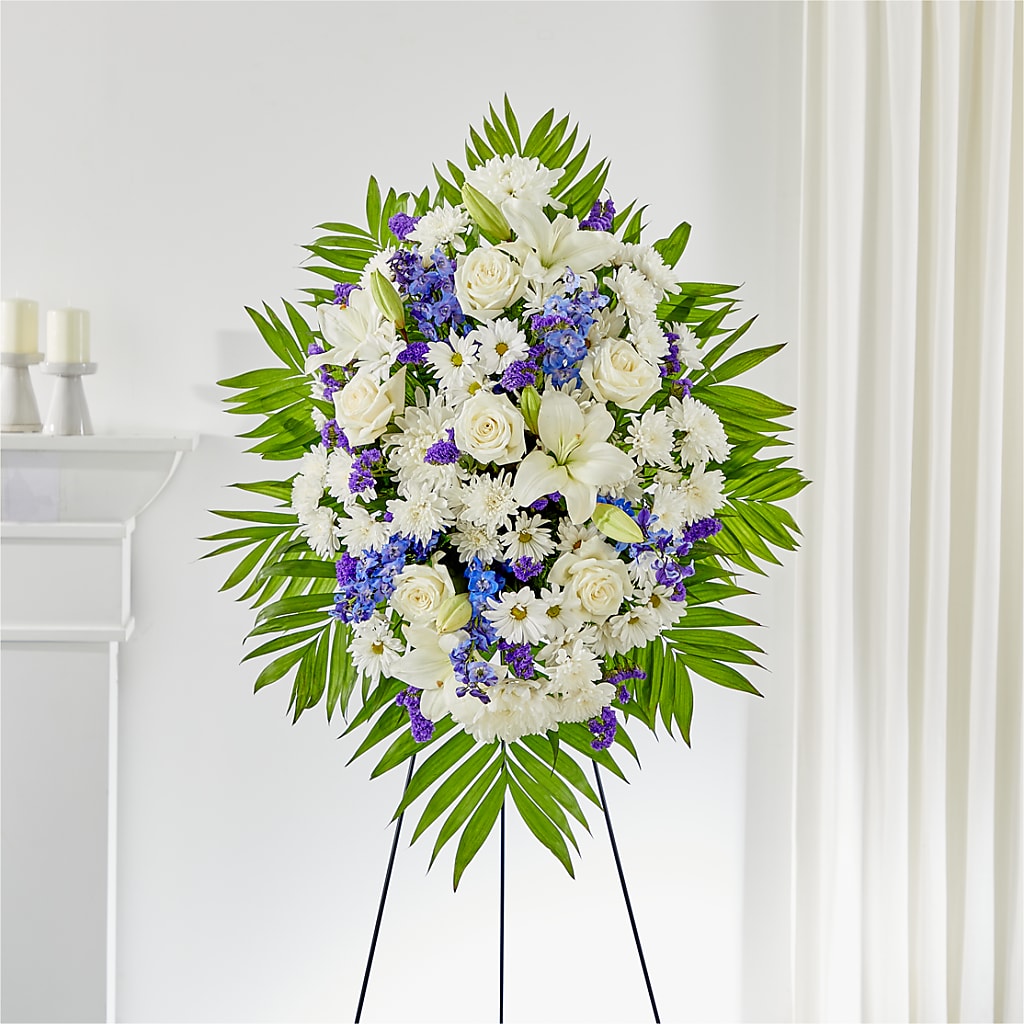 At Rest Standing Spray – Vanessa Florist Corp, Brooklyn NY