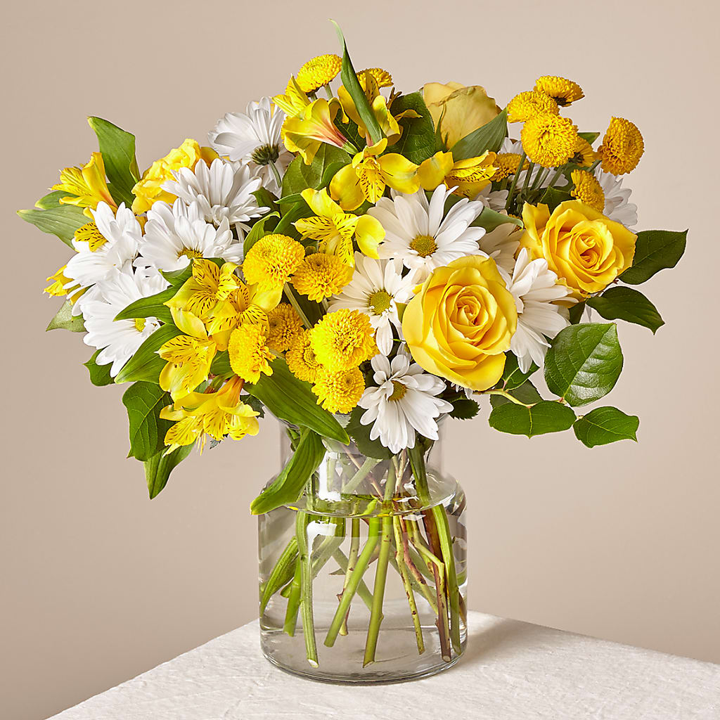 Sunny Sentiments Bouquet – Vanessa Florist Corp, Brooklyn NY
