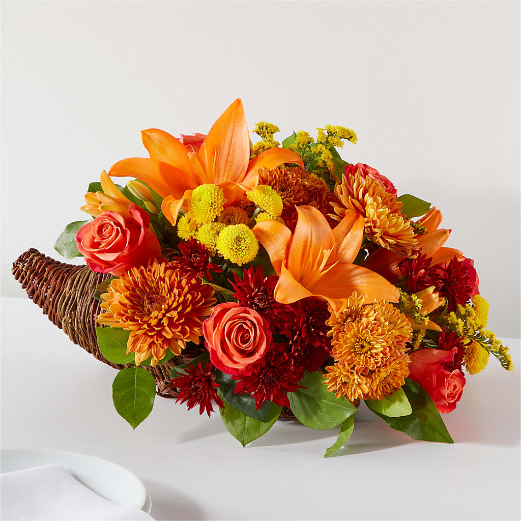 Bouquet of Blessings Cornucopia – Vanessa Florist Corp, Brooklyn NY