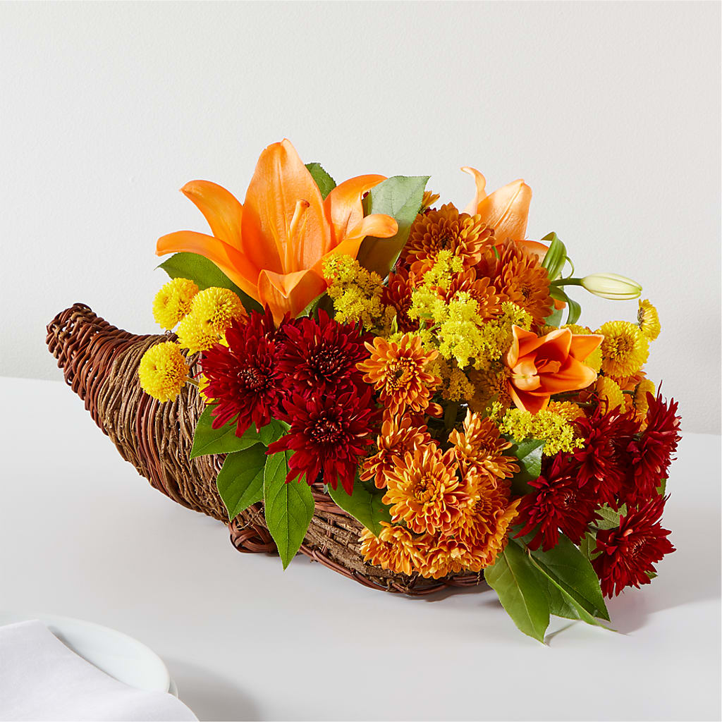 Bouquet of Blessings Cornucopia – Vanessa Florist Corp, Brooklyn NY