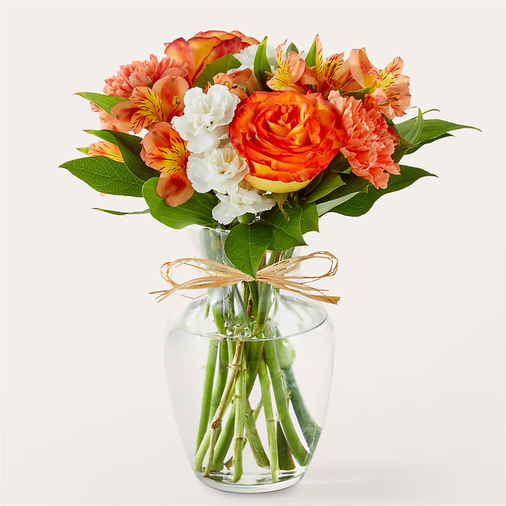 Apricot Glow Bouquet – Vanessa Florist Corp, Brooklyn NY