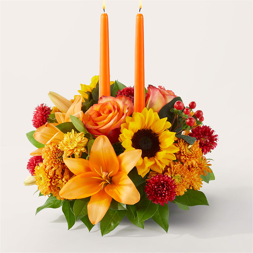Grateful Centerpiece – Vanessa Florist Corp, Brooklyn NY
