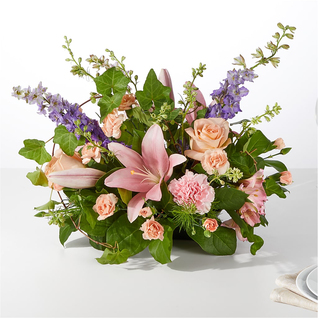 Blossom Time Centerpiece – Vanessa Florist Corp, Brooklyn NY