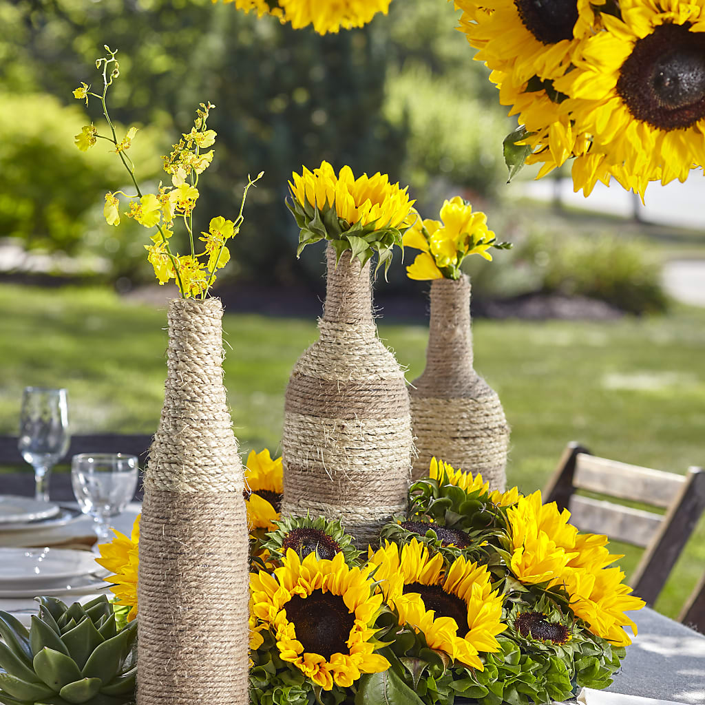 Sublime Garden Centerpiece – Vanessa Florist Corp, Brooklyn NY