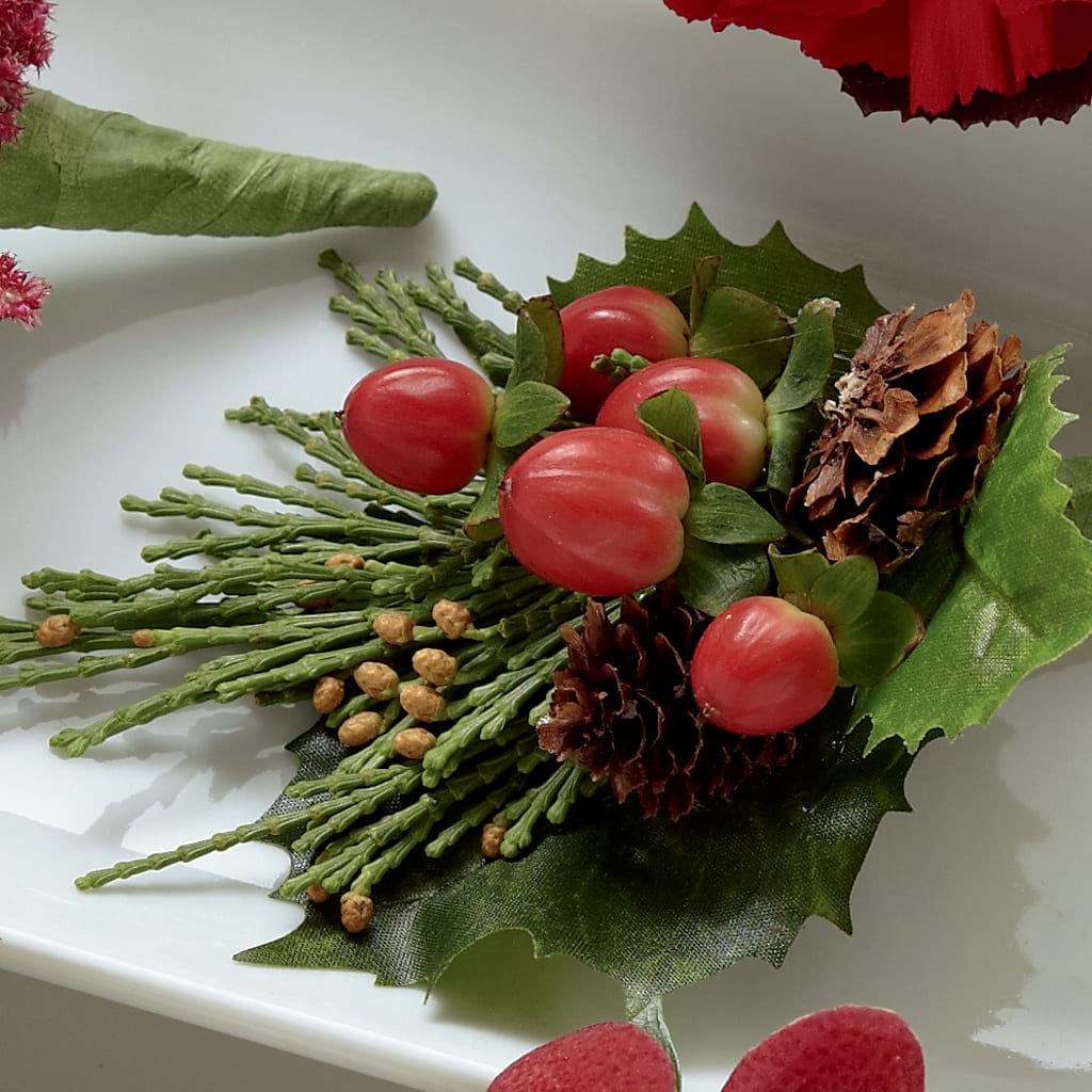 Red Berry Boutonniere – Vanessa Florist Corp, Brooklyn NY