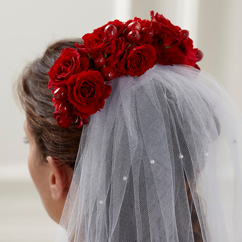 Heart's Happiness Hair Decor – Vanessa Florist Corp, Brooklyn NY