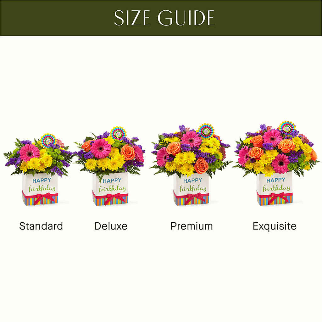 Birthday Brights Bouquet –  Vanessa Florist Corp, Brooklyn NY