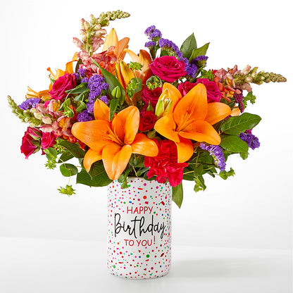 Birthday Palooza Bouquet –  Vanessa Florist Corp, Brooklyn NY