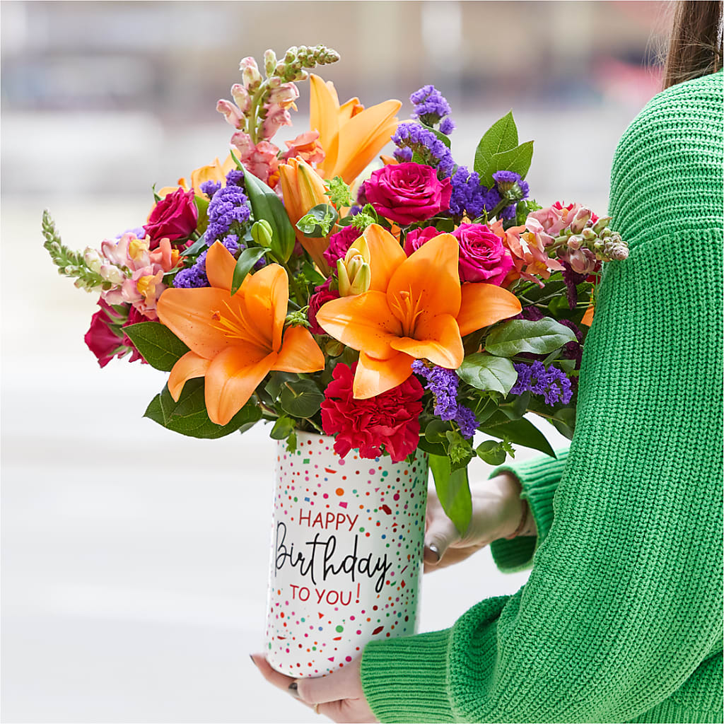 Birthday Palooza Bouquet –  Vanessa Florist Corp, Brooklyn NY
