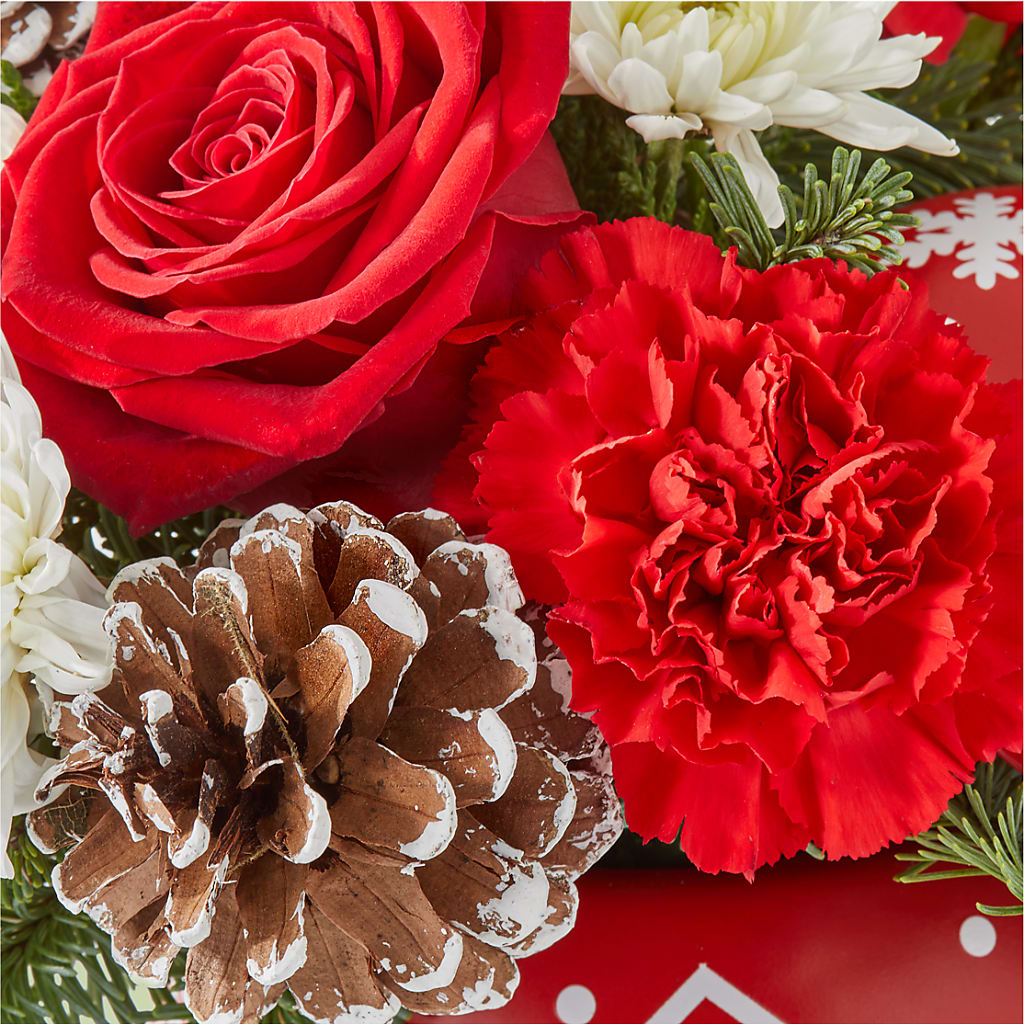 Christmas Village Ornament –  Vanessa Florist Corp, Brooklyn NY