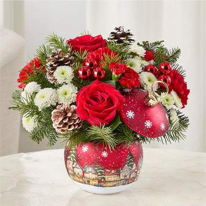 Christmas Carols Ornament –  Vanessa Florist Corp, Brooklyn NY