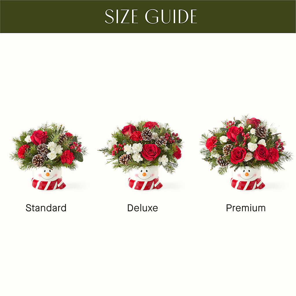 Jolly Snowman Bouquet –  Vanessa Florist Corp, Brooklyn NY