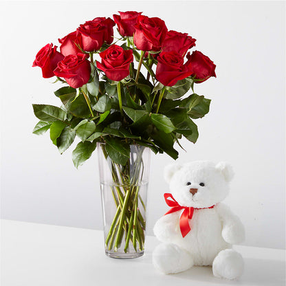 Romantic Long Stem Red Rose Bouquet Bundles –  Vanessa Florist Corp, Brooklyn NY