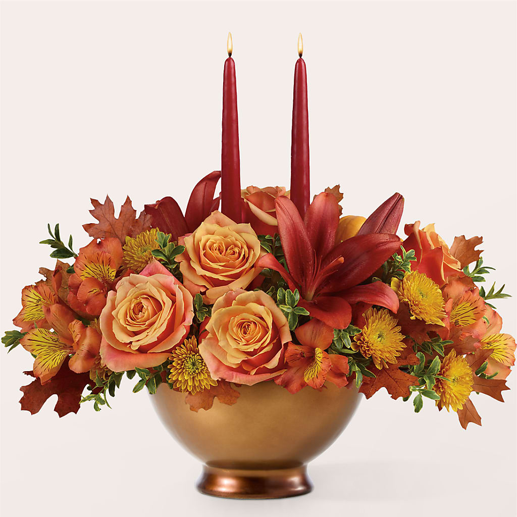 Harvest Table Centerpiece –  Vanessa Florist Corp, Brooklyn NY