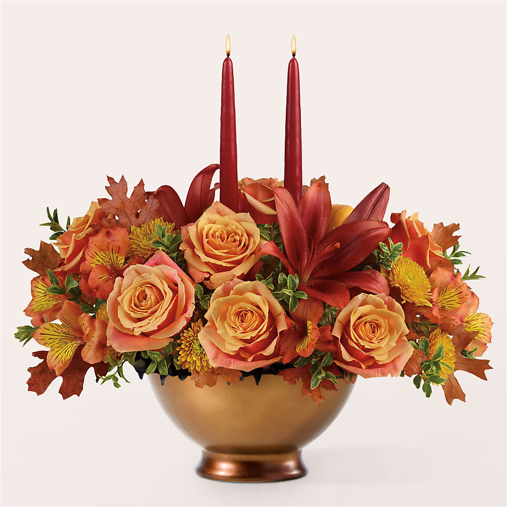 Harvest Table Centerpiece –  Vanessa Florist Corp, Brooklyn NY