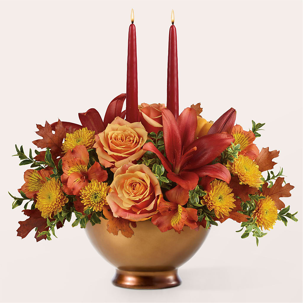Harvest Table Centerpiece –  Vanessa Florist Corp, Brooklyn NY